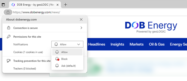 Edge Notifications